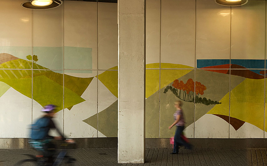 Laura Boswell Printmaker Great Western Street, the largest hand