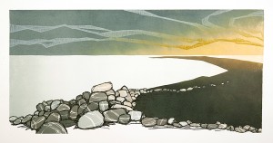 Barrow Beach after the rainstorm